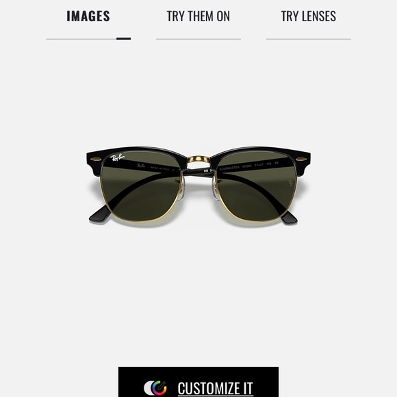 NEW RAY-BAN ClubMaster Frame: Black&Gold Lenses:Green Size: 51 - 21 - 145 - Picture 4 of 8